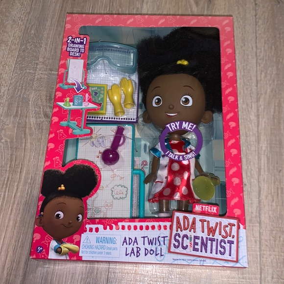 NWT Netflix Ada Twist Scientist Ada twist lab doll - Picture 1 of 3